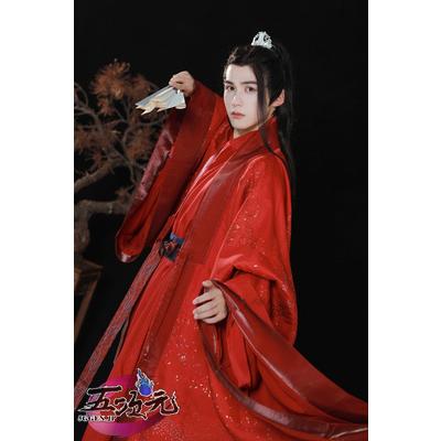 [工場直売　品質保証] 地轍天清　山河令　公式衣装　漢服　派生服　コスプレ　温客行　紅衣 ins大人気 販売