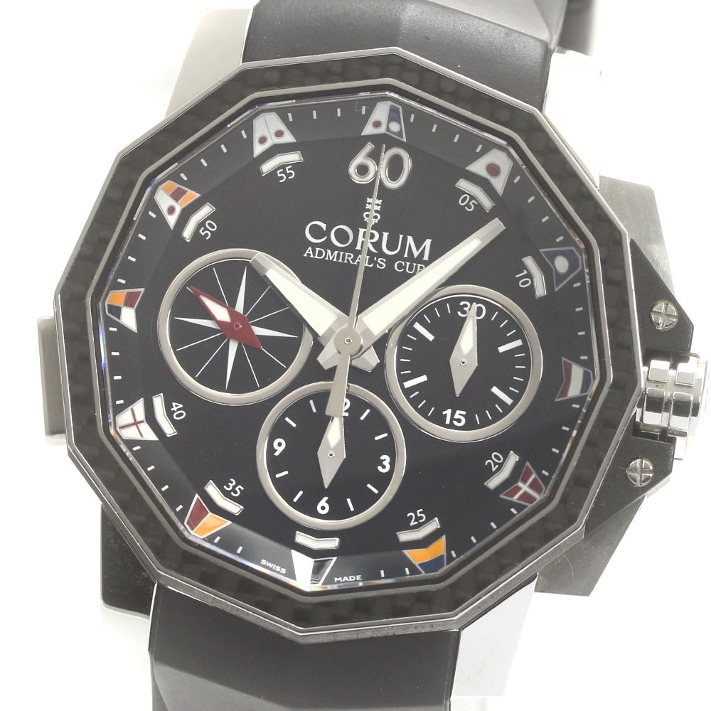 コルム CORUM 986.691.11 アドミラルズカップ チャレンジ44 デイト 自動巻き メンズ _875211【中古】