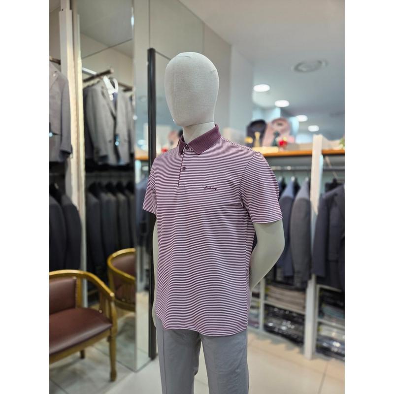 ストライプTシャツ MITAS5M234112_DG