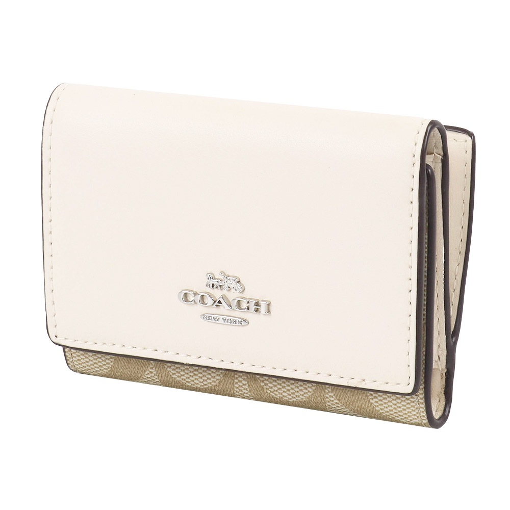 財布 三つ折り財布 CM761 SIGHA ミニ財布 シグネチャー アウトレット レディース ウォレット 新作