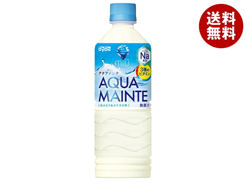 ダイドー miu ミウ アクアメンテ 500mlPET*24本入*(2ケース)
