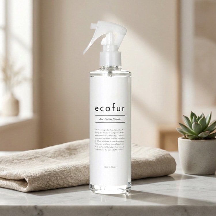 エコファシックハウス対策スプレー 300mlタイプ 有害物質の分解抗菌消臭効果ECOFUR24本