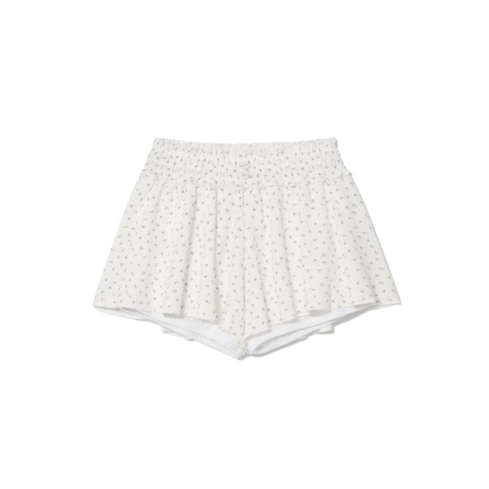 GLOWNY PROVINCE EYELET SHORTS CREAM BLOOM GY24BSH001CR