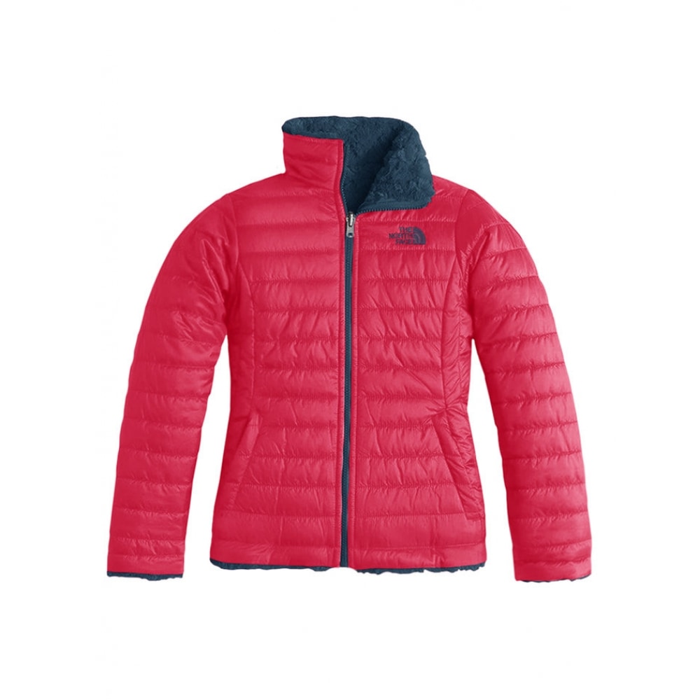 North Face 女の子用両面ジップアップジャケット