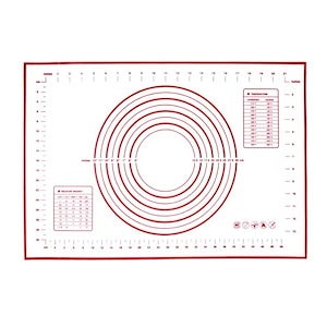 ノンスティック シリコン ベーキング マット 生地マット 測定値付き - 60 x 40 cm