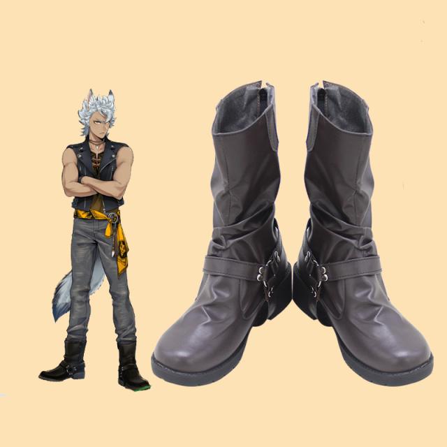 新タイプ追加 激安販売 ツイステッドワンダーランド ツイステ ラサバナクロー寮 ジャック・ハウル コスプレ靴[CRS2459]