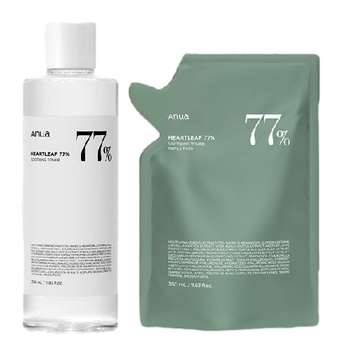 ドクダミ77 スージングトナー（350ml+350mlレフィル）