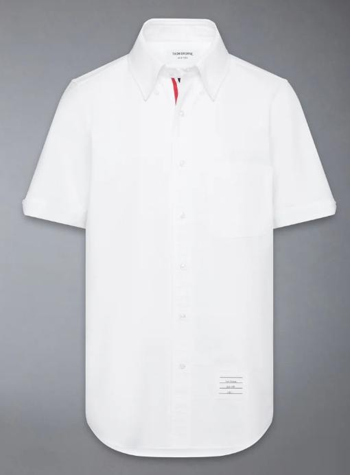 THOM BROWNE Men Shirts MWS239EF0313 100 WHITE