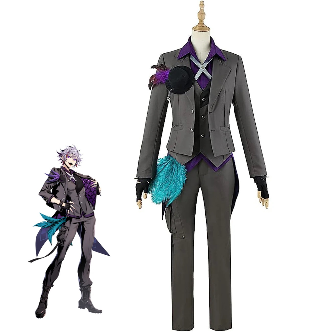 【全シリーズ発売中】 【値引き中】贈り物 ハロウィン コスチューム コスプレ 新衣装 コスプレ衣装 衣装 四季凪アキラ 金子鏡 甲斐田晴 加賀美ハヤト 不破湊 ゾット レン Shoto vtuber