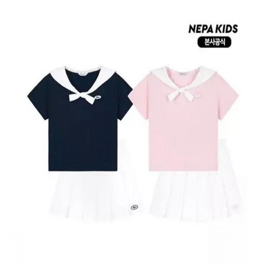 NEPA KIDS 女の子セーラー スカートセット KM45904