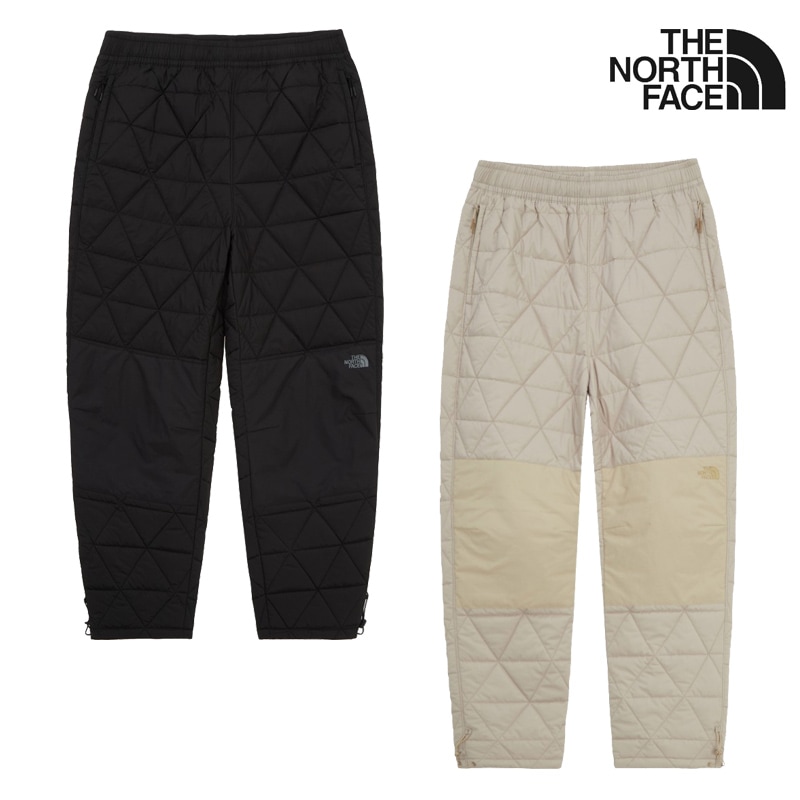 NP6NQ55 MS GEODOME V PANTS 防寒 中わた キルティング 軽量 裏地あったか 防風 冬コーデ 通学通勤 タウンユース 韓国コーデ コーデ提案 ソックス スニーカー ルームウェア