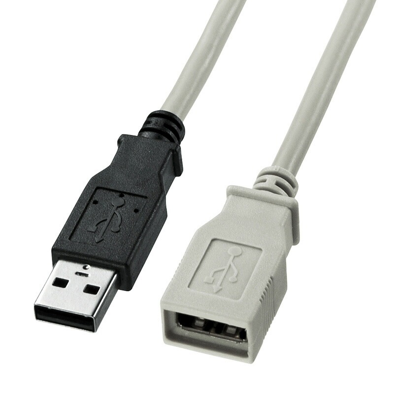 （まとめ買い）USB延長ケーブル 5m ライトグレー KU-EN5K [x3] 6,732円