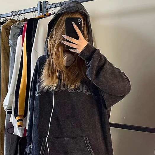 レディース トップス パーカー スウェット 部屋着 上着 長袖 フード オーバーサイズ ストリート ポケット シンプル カジュアル おしゃれ かっこいい レトロ こなれ感 ラフ メンズライク