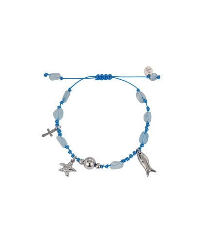 NFF bounty bracelet blue バウンティブレスレット ブルー 韓国アクセサリー 腕輪