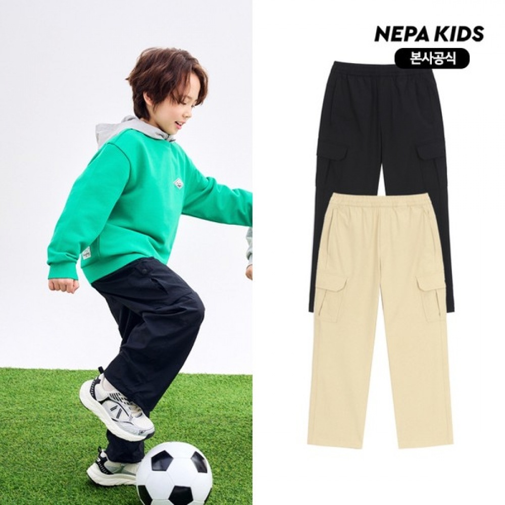 [ネパキッズ] ネパキッズ/ヘッドセット KL11602 スプリングフォレストポケットパンツ