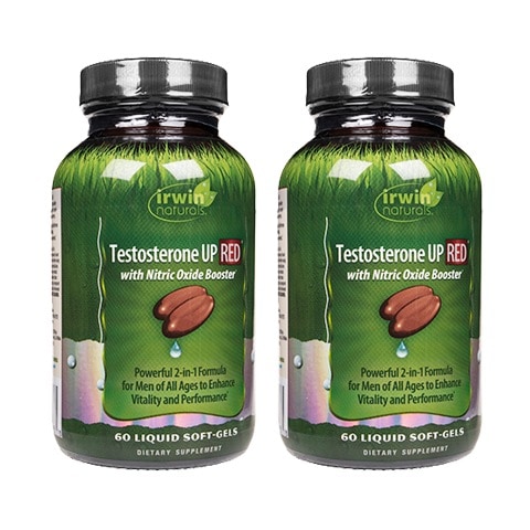 アーウィンナチュラルズ テストステロンUPレッド60錠 2本 IrwinNaturals Testo