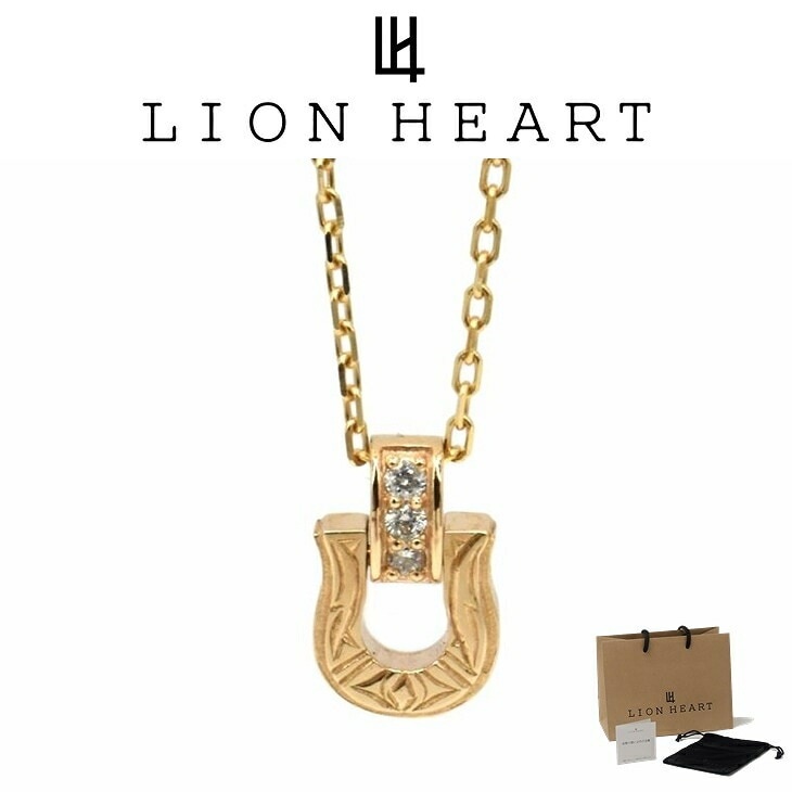 ネックレス メンズ ラックプチネックレス ホースシュー K10 10金 ダイヤモンド プチモダン LH-1NE271 クリスマス 誕生日 プレゼント ギフト 彼氏