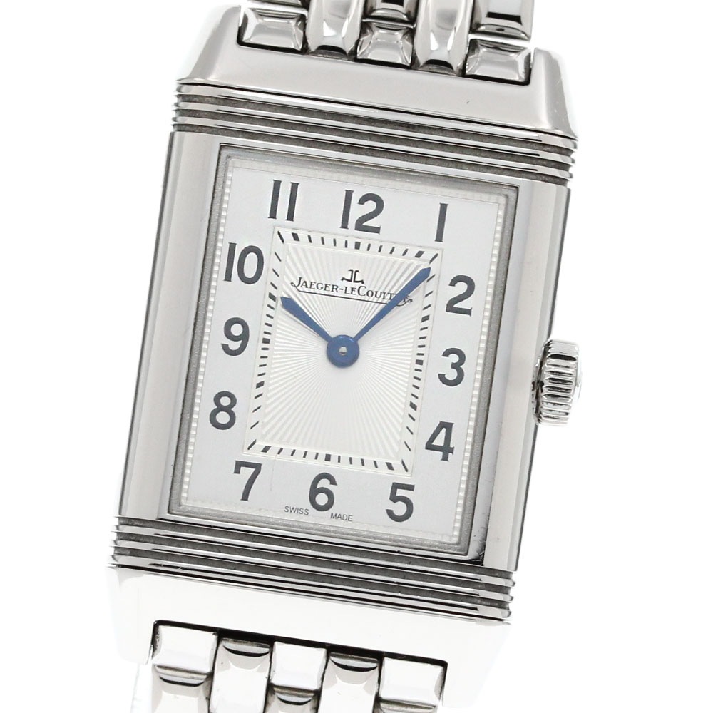ジャガー・ルクルト JAEGER-LECOULTRE 211.8.47 レベルソ クラシック クォーツ レディース 保証書付き_845823【中古】