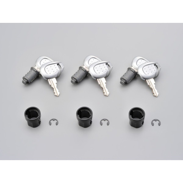 D77358 [GIVI 【Z228A】 セイムナンバーキー (3本セット) シルバー]