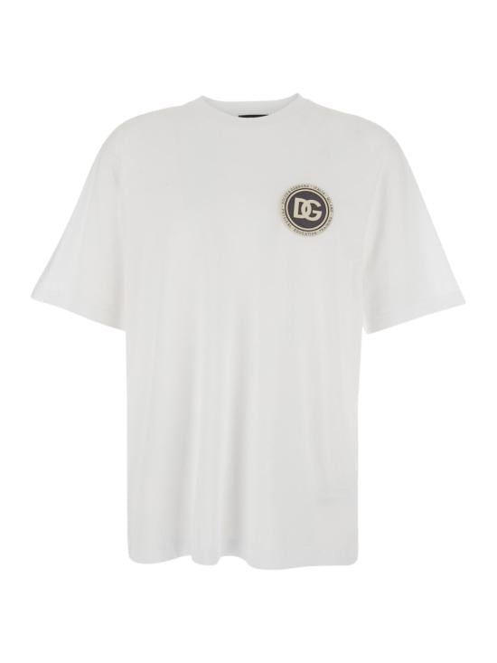 DOLCE & GABBANA Men T-Shirts G8PN9Z G7PZFW0800 White