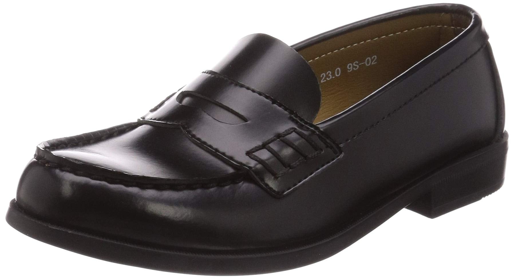 [ムーンスター] ローファー 通学履き 幅広 3E 20~26.5cm レディース BVL530 ブラック 23.5 cm 6,014円