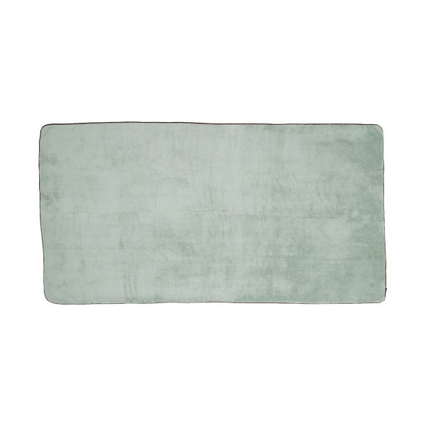 （まとめ） 丸眞 トアラ大判バスタオル トアラグリーン 1枚 [x3セット]