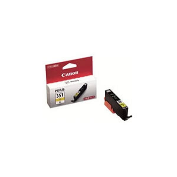 (業務用5セット)(純正品) Canon キャノン インクカートリッジ/トナーカートリッジ (BCI-351XL Y イエロー) ×5セット