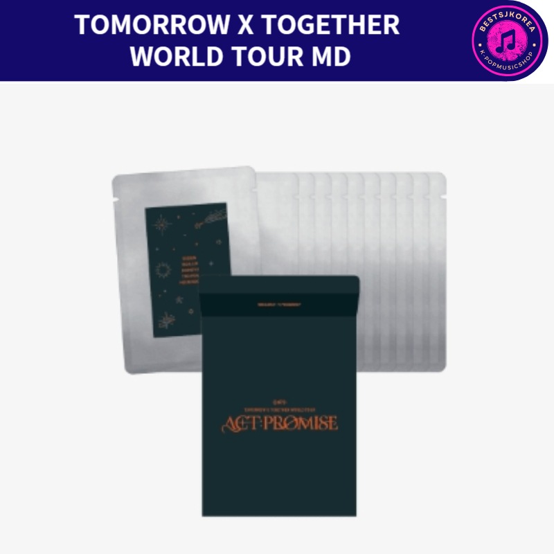 TOMORROW X TOGETHER  WORLD TOUR MD MINI PHOTO CARD SET