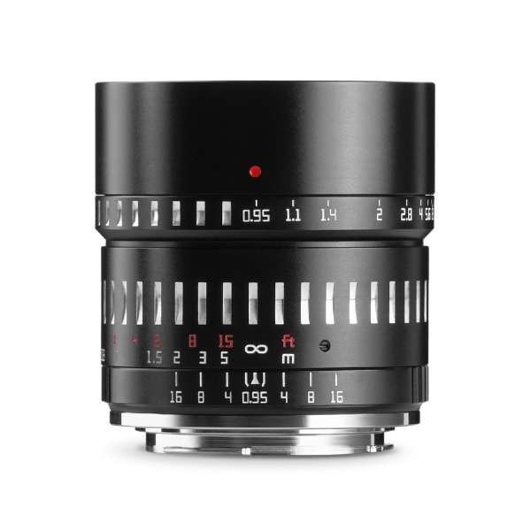 TTArtisan 50mm f/0.95C M43(BS) ブラックシルバー [カメラ用交換レンズ (マイクロフォーサーズ)]