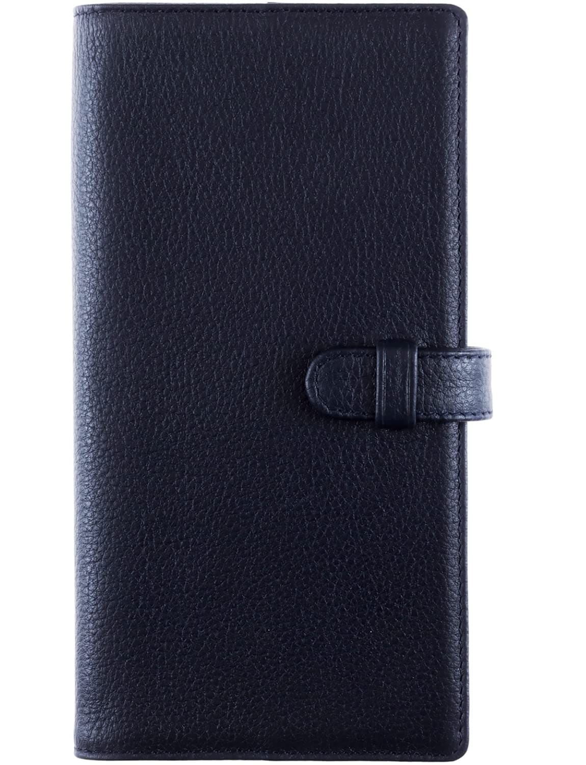 [BLUE SINCERE] ノート カバー 手帳カバー 本革 ベジタブルタンニン鞣し トップグレイン レザー メンズ レディース / Almost1 オールモスト1 HB1 (ダークネイビー)