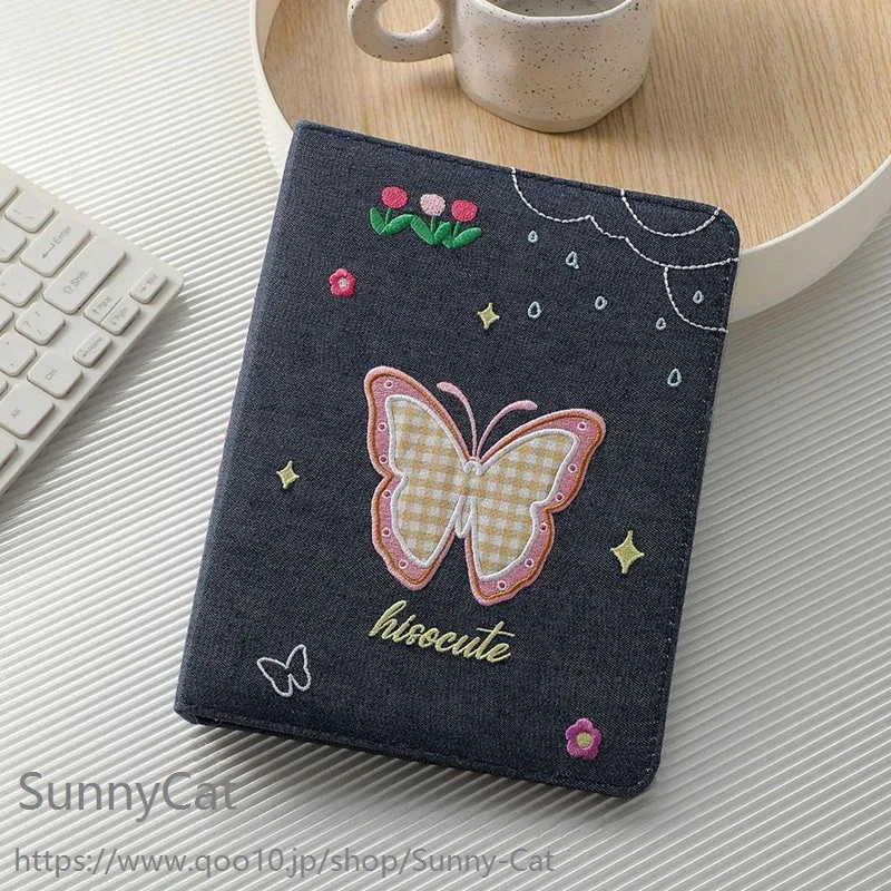 【20点セット】【急速出荷】バインダー A5 6穴 デニム 蝶々 バインダー クリア リフィル コレクトブック バインダー アルバム トレカ収納 アイドル 推し活 写真入れ 収納ケース 収納本 トレカ