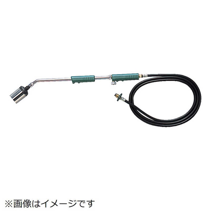 トラスコ中山　プロパンバーナー ホース5M付 火口径7号　TBL75M