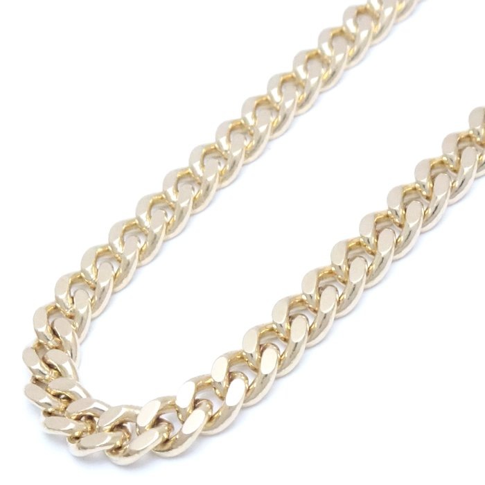 喜平ネックレス K18YG イエローゴールド 2面 シングル 50cm 30.6g/75656【中古】