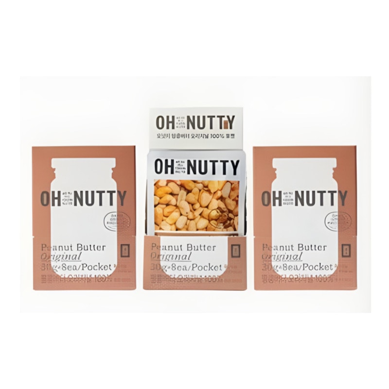 ポケット ピーナッツバター100％（30g×24個）3箱セット／無添加＆便利な個包装
