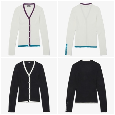 WS GREEN FIELD L/S CARDIGAN [NJ5SQ30]