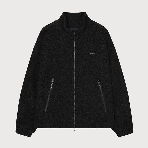 ウール ジップアップ ジャケット CO2504JK30BK