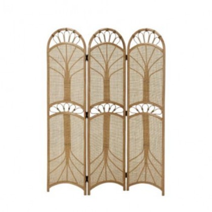 今枝商店 Romantic Rattan 籐スクリーン 3連(3パネル) B423