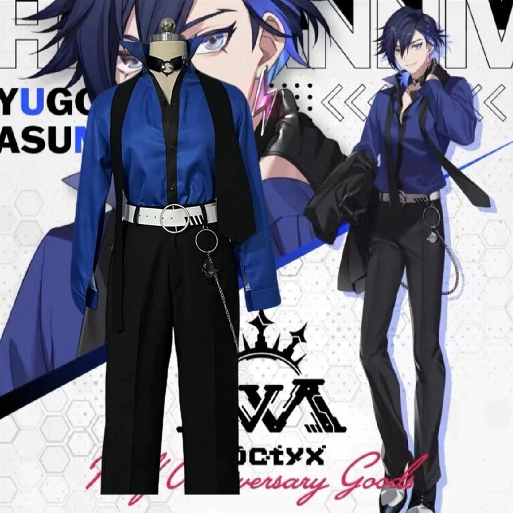 VTuber にじさんじ バーチャルライバー Noctyx半周年 Yugo Asuma 遊間ユーゴ コスプレ衣装 コスチューム ハロウィン 変装 仮装