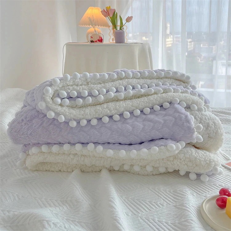 ランチブレイク トレンド ラムウールブランケット ブランケット レイヤー 早い者勝ち