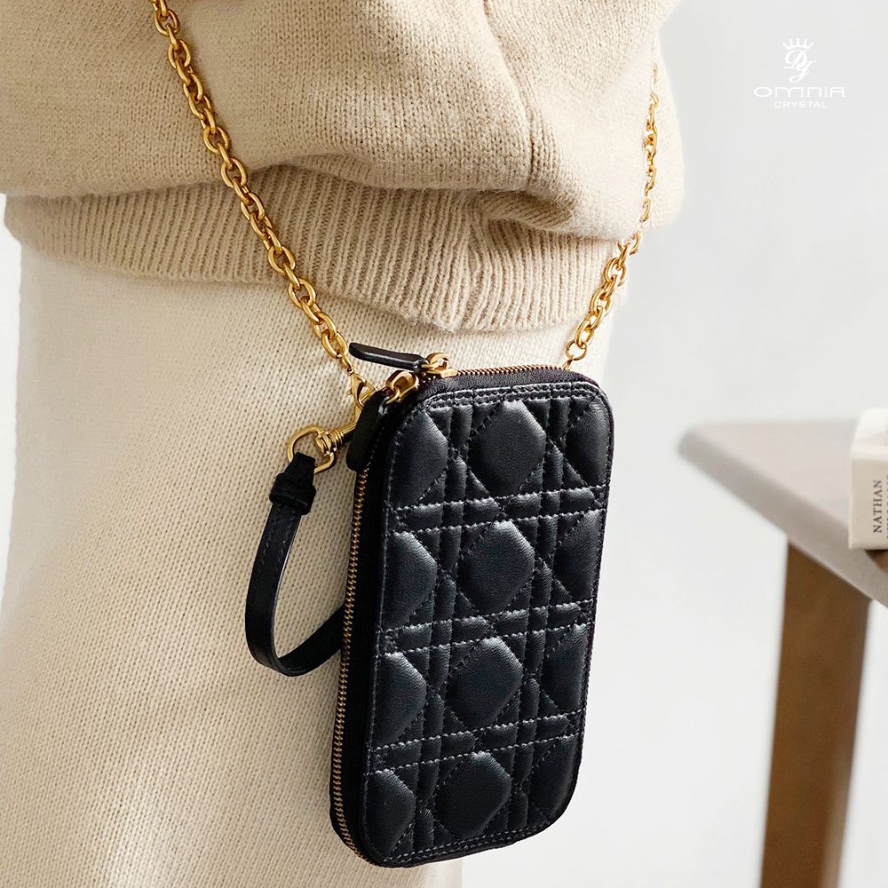 ハンドメイド 財布 レディース 羊革女性ベオ スマホポーチ 携帯電話ショルダーバッグ カードケース