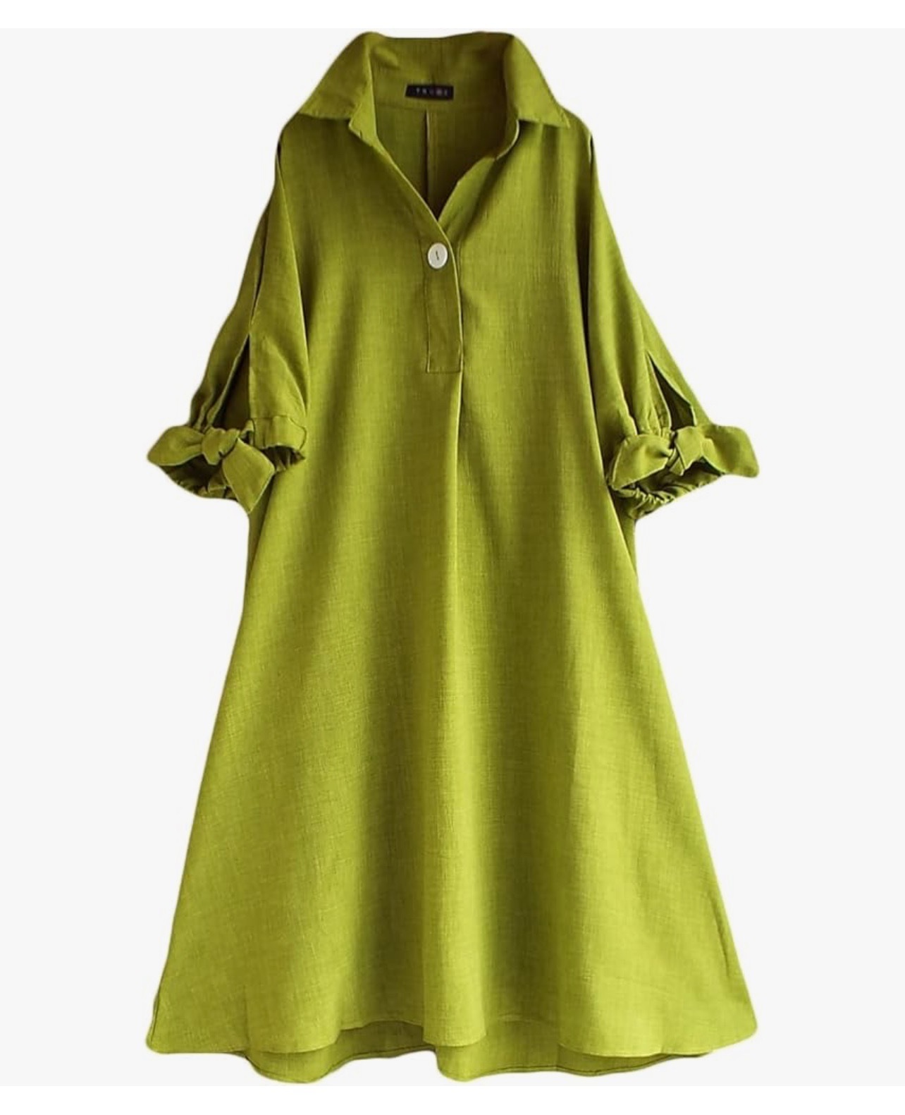 ワンピース レディース ゆったり フレアー ロング Ａライン