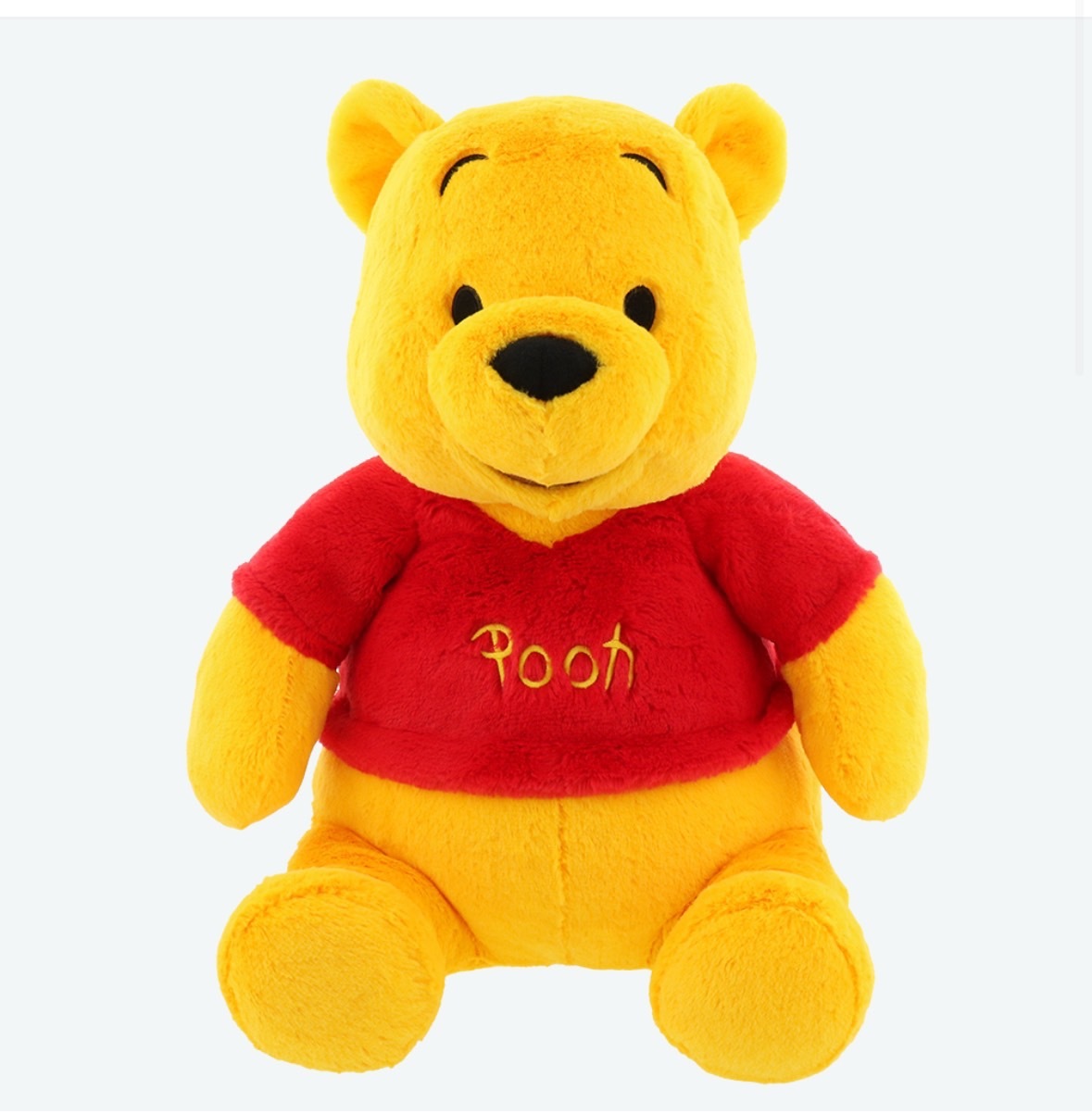 リゾート限定 くまのプーさん フラッフィープラッシー 大 ぬいぐるみ グッズ お土産 新品 正規品
