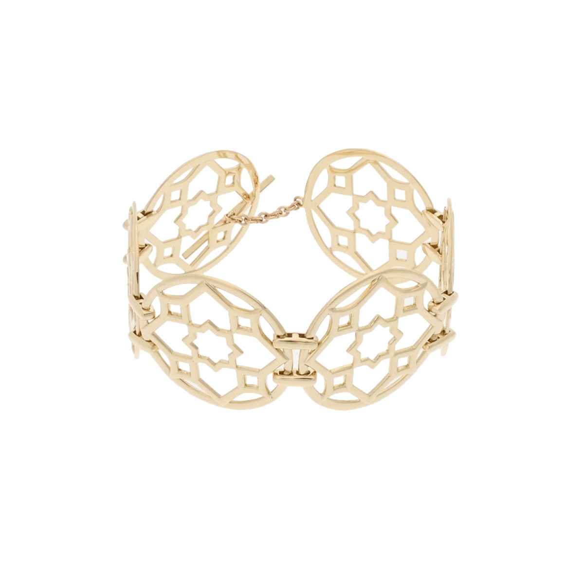 パロマピカソ マラケシュ サークル 幾何学模様 レディース K18イエローゴールド ブレスレット Aランク 中古 銀蔵 346,500円