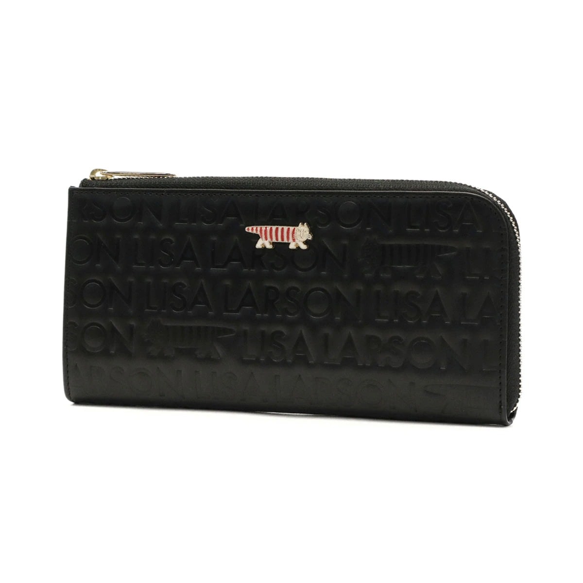 L字ファスナー長財布 マイキー 薄マチ 本革 小銭入れあり レディース LTLM-06