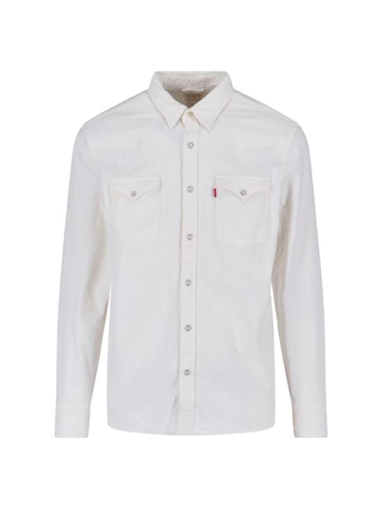 LEVIS Men Shirts 85744 0119 CLOUDY SKYS White