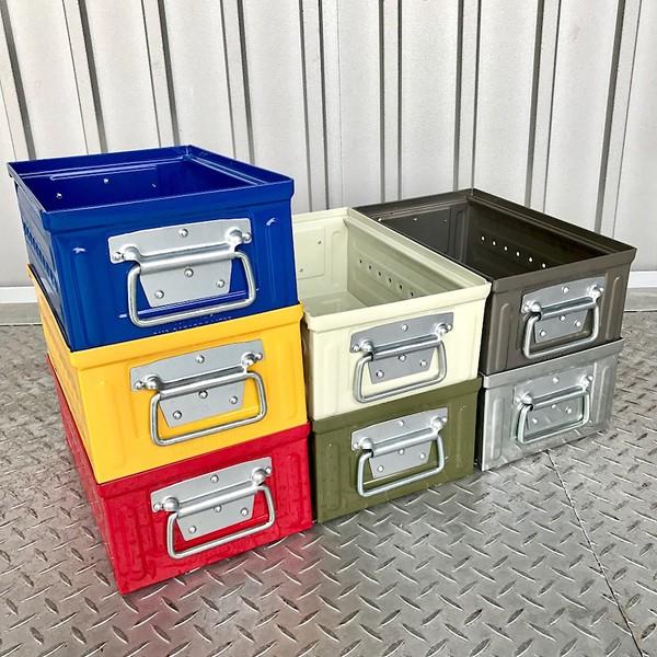 収納ボックス 収納ケース 小物収納 道具箱 スタッキング おしゃれ 入れ物 ガレージ 取っ手付き