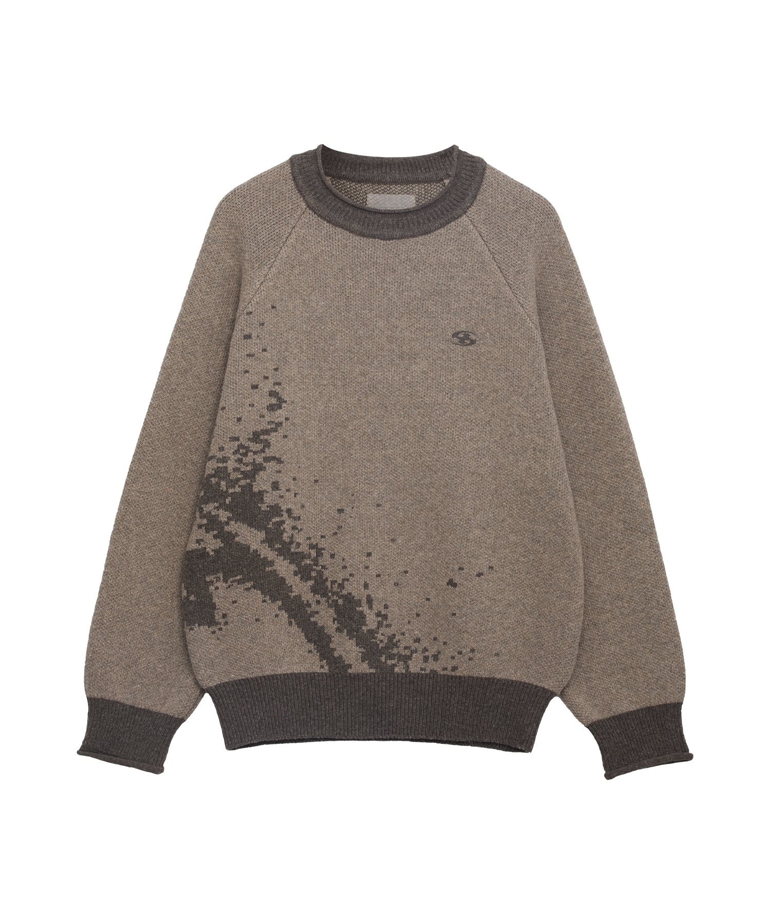 【SANSANGEAR】 MOSAIC KNIT : BROWN 13,125円