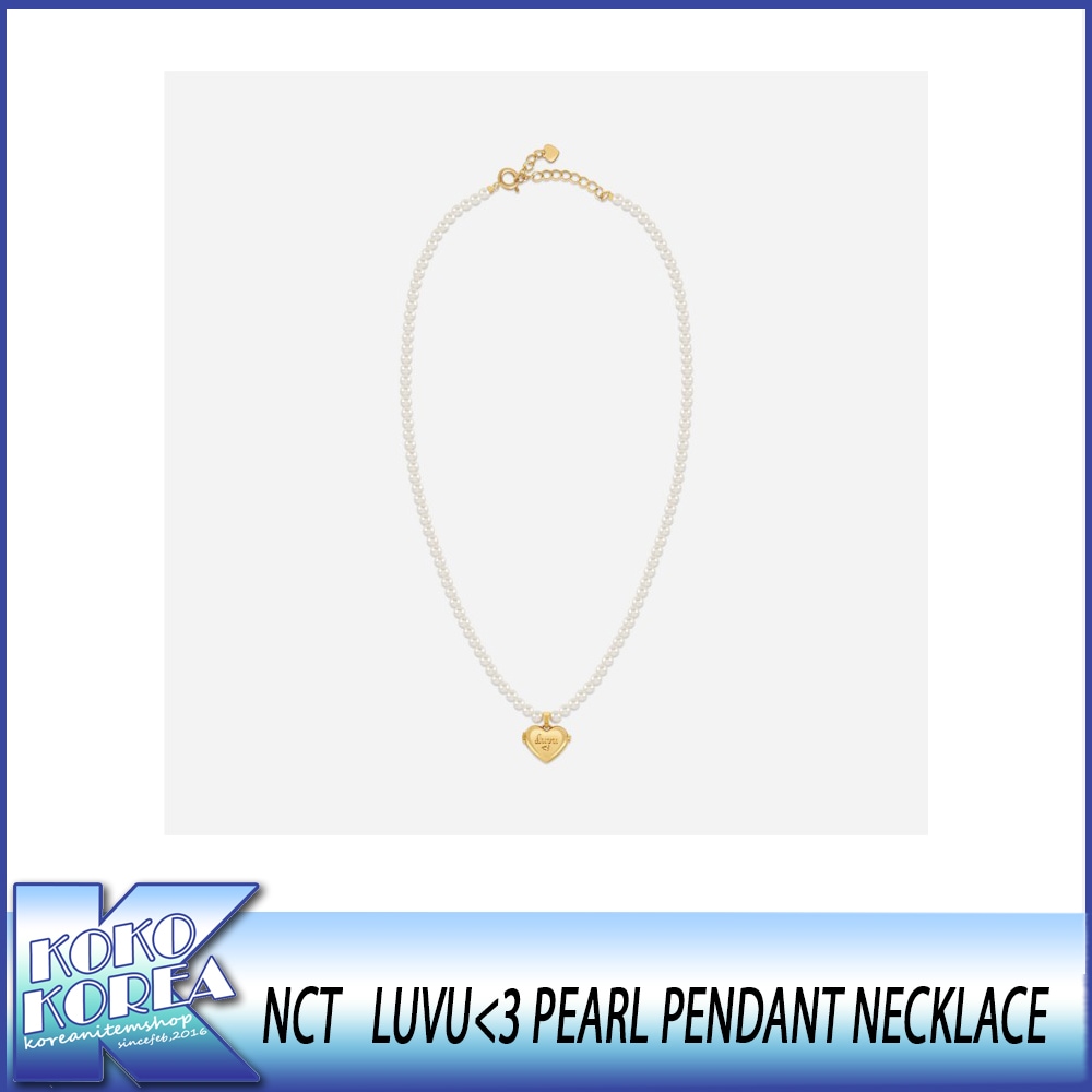 NCT LUVU3 PEARL PENDANT NECKLACE 公式グッズ