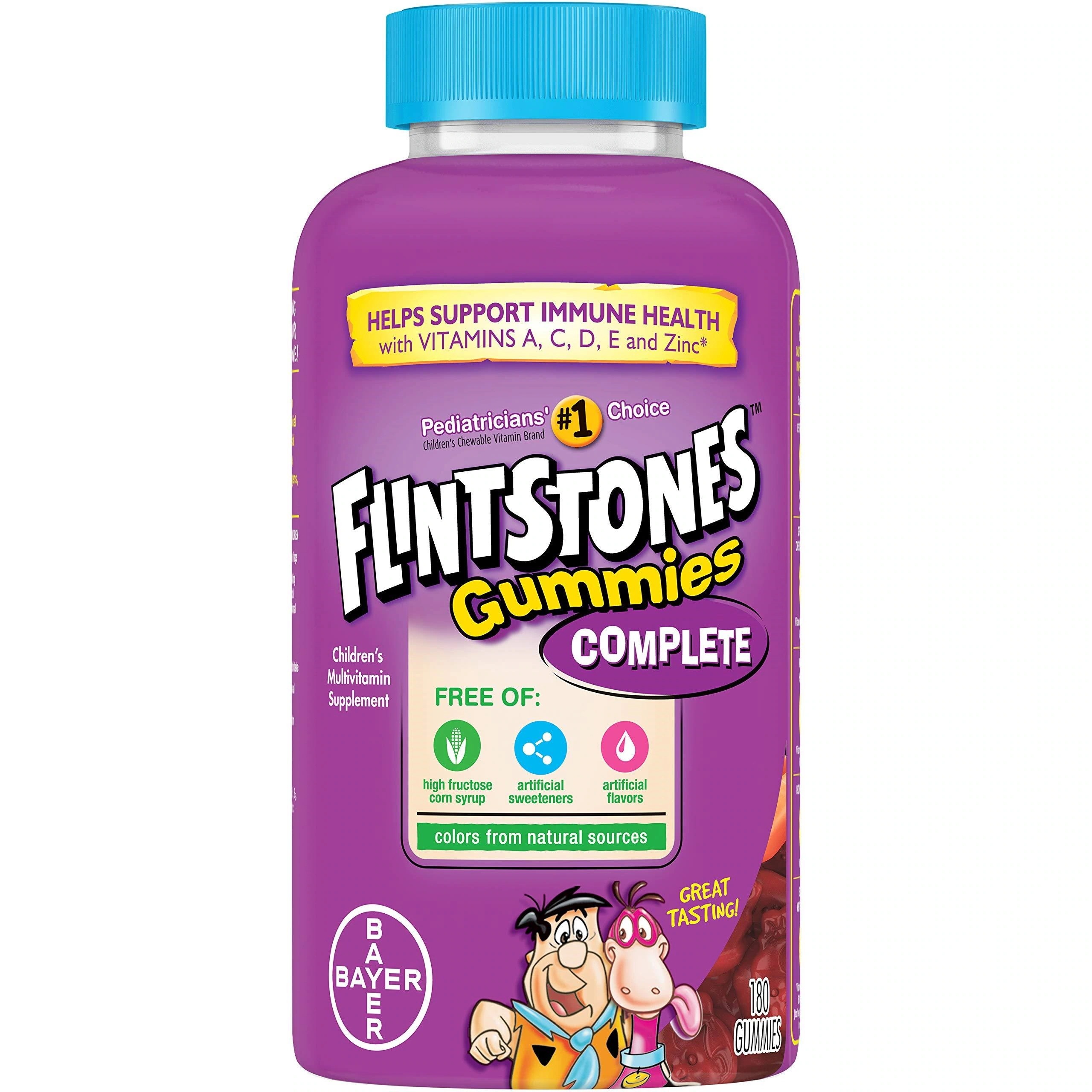 Flintstones Gummies Children s Multivitamins， Kids