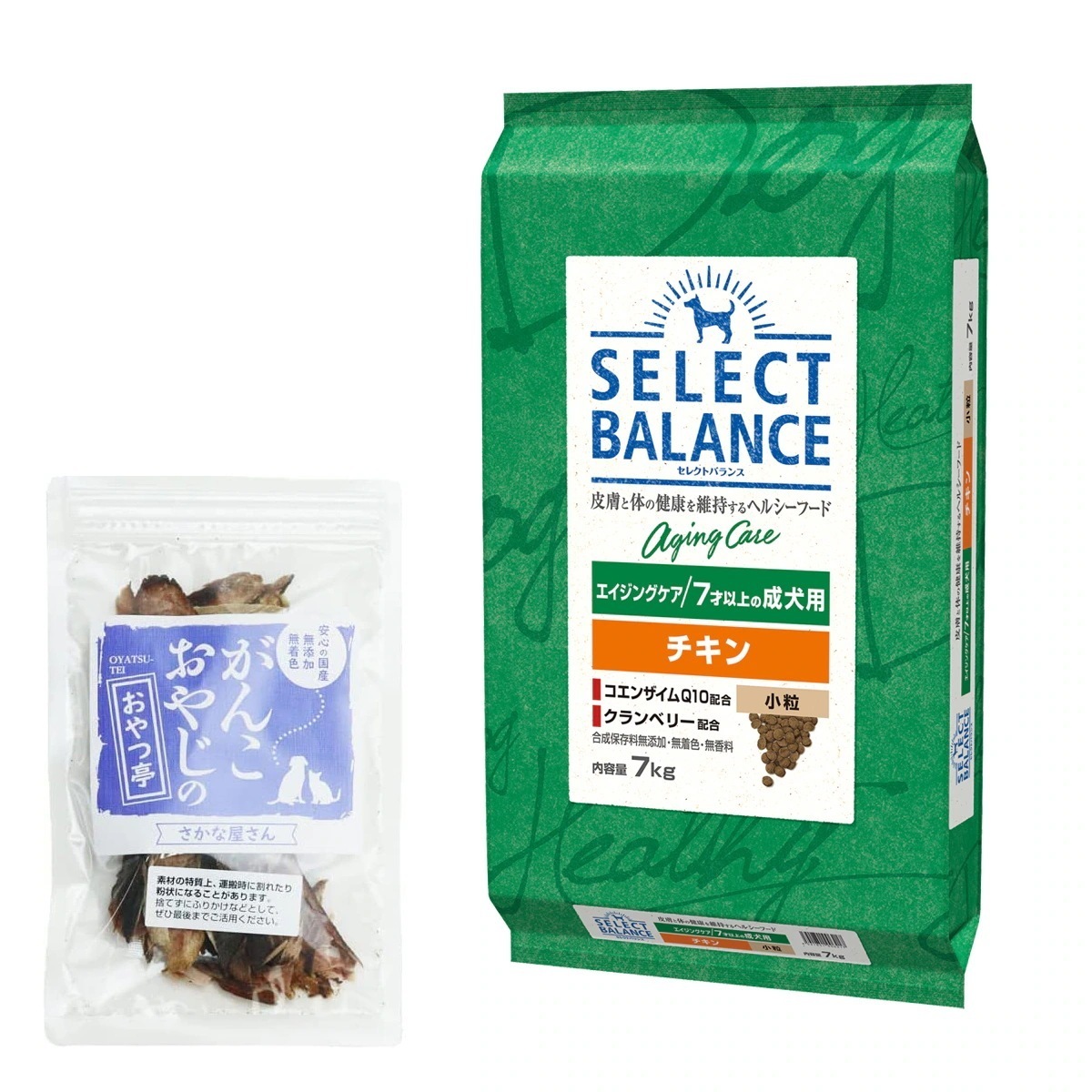ドッグフード エイジングチキン 小粒7kg【お試し国産お魚おやつ約20g付き】